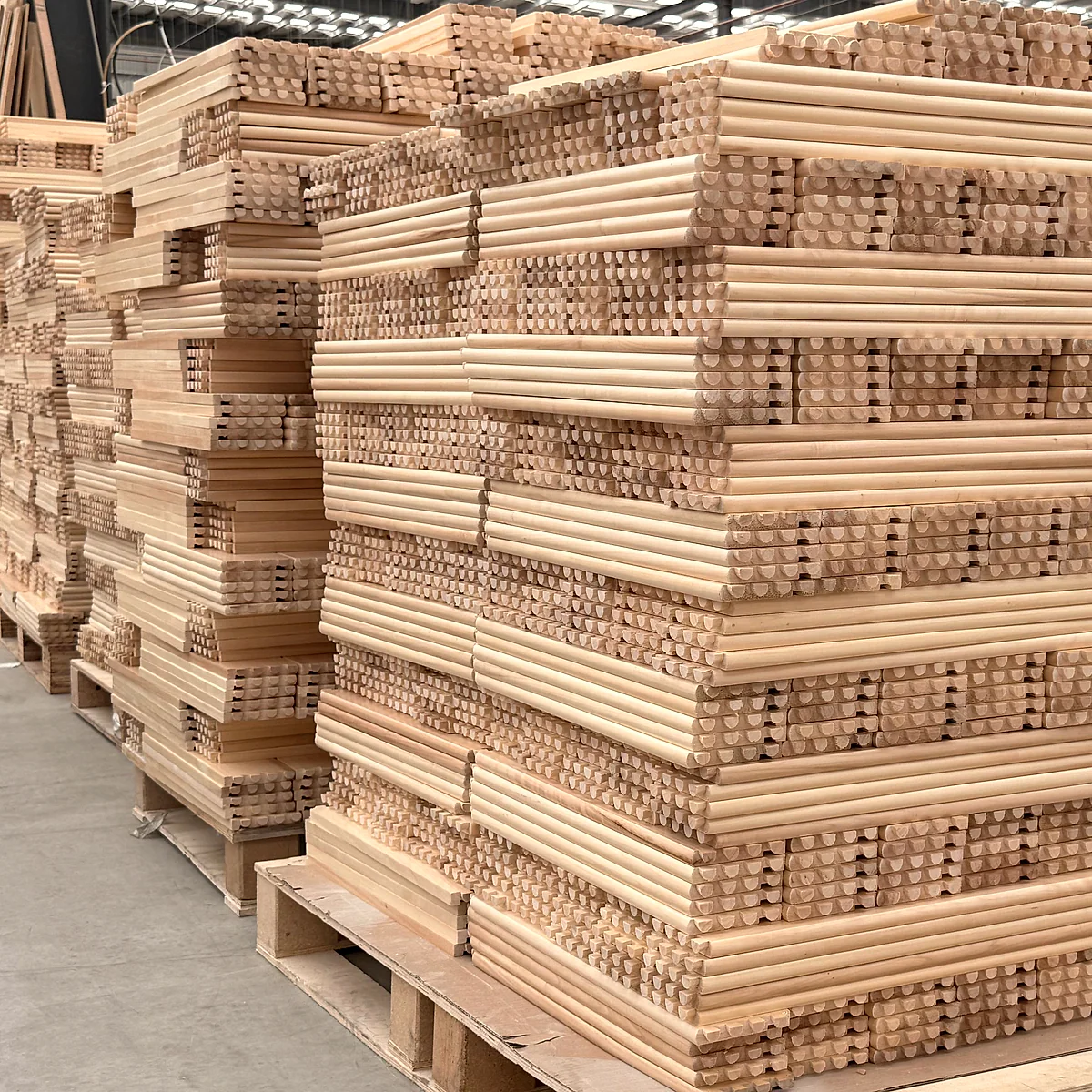 Industrial wood components